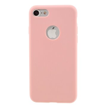 Coque en silicone de couleur rose unie compatible avec iPhone 7 8 Coque rose Coque rose Coque en silicone de couleur rose unie compatible avec iPhone 7 8 Coque rose Coque rose