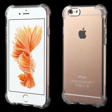 Coque en TPU très robuste compatible avec iPhone 6 Plus 6s Plus Coque transparente