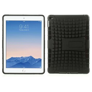 Antichoc compatible avec iPad Air 2 Cover - Coque rigide en TPU très robuste noir