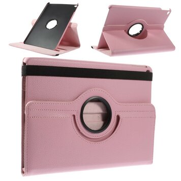 Rose étui compatible avec iPad Air 2 avec support rotatif Rose étui compatible avec iPad Air 2 avec support rotatif