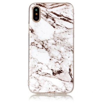 Coque en TPU en marbre compatible avec iPhone X XS Housse en marbre blanc Coque en TPU en marbre compatible avec iPhone X XS Housse en marbre blanc