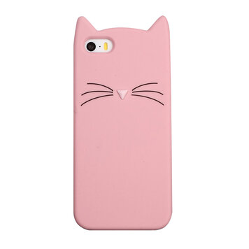 Moustaches de Chat Mignon adaptées compatible avec iPhone 5 5s SE 2016 Coque Chaton - Rose Moustaches de Chat Mignon adaptées compatible avec iPhone 5 5s SE 2016 Coque Chaton - Rose