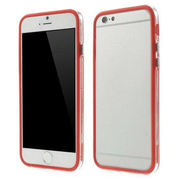 Coque pare-chocs rouge la coque compatible avec iPhone 6 6s Coque pare-chocs rouge la coque compatible avec iPhone 6 6s