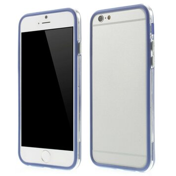 Coque pare-chocs bleue la coque compatible avec iPhone 6 6s Coque pare-chocs bleue la coque compatible avec iPhone 6 6s