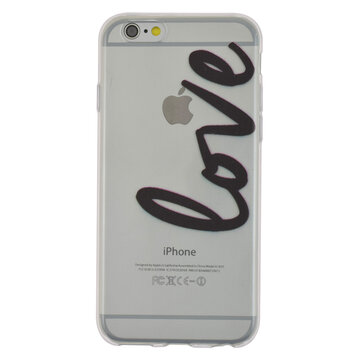Coque transparente en TPU compatible avec iPhone 6 6s love cover Coque transparente en TPU compatible avec iPhone 6 6s love cover