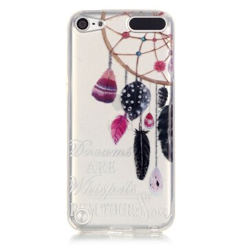 Coque transparente attrape-rêves violet rose compatible avec iPod Touch 5 6 7 Coque transparente attrape-rêves violet rose compatible avec iPod Touch 5 6 7