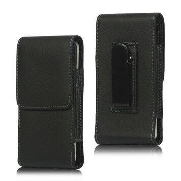 Pince à pantalon compatible avec iPod Touch et iPhone 5 5s 5c SE 2016 - étui en cuir noir Pince à pantalon compatible avec iPod Touch et iPhone 5 5s 5c SE 2016 - étui en cuir noir