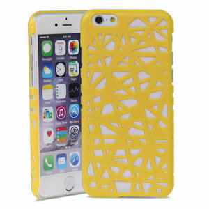 Nid d'oiseau compatible avec iPhone 6 6s Coque rigide Conception de nid d'oiseau - Jaune Nid d'oiseau compatible avec iPhone 6 6s Coque rigide Conception de nid d'oiseau - Jaune
