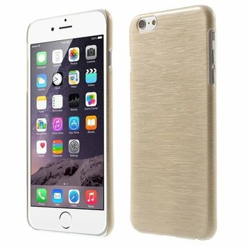 Coque rigide brossée compatible avec iPhone 6 6s - Beige Coque rigide brossée compatible avec iPhone 6 6s - Beige