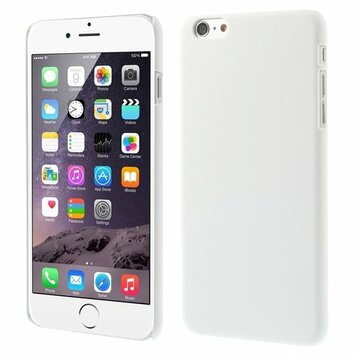 Coque rigide colorée robuste compatible avec iPhone 6 Plus 6s Plus Case - Blanc