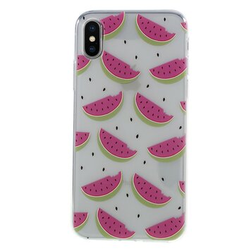 Coque Pastèque Coque TPU compatible avec iPhone X XS - Transparente Coque Pastèque Coque TPU compatible avec iPhone X XS - Transparente