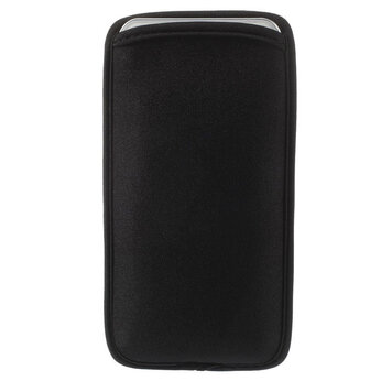 Étui universel à glisser en néoprène pour smartphone, pochette pour téléphone - Noir Étui universel à glisser en néoprène pour smartphone, pochette pour téléphone - Noir
