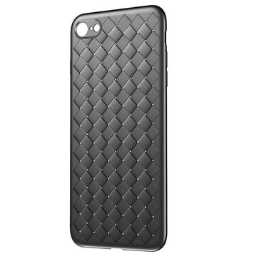 Baseus Weaving Case tissé compatible avec la coque en TPU iPhone 6 6s - Noir Baseus Weaving Case tissé compatible avec la coque en TPU iPhone 6 6s - Noir