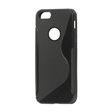 Coque noire compatible avec iPhone 5 5s SE 2016 Coque robuste en TPU Design élégant Coque noire compatible avec iPhone 5 5s SE 2016 Coque robuste en TPU Design élégant