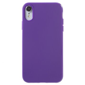 Coque en TPU flexible compatible avec iPhone XR - Violet Coque en TPU flexible compatible avec iPhone XR - Violet