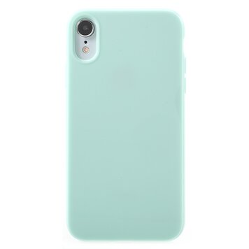 Coque en TPU flexible la coque compatible avec iPhone XR - Vert brillant Coque en TPU flexible la coque compatible avec iPhone XR - Vert brillant