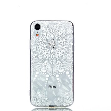 Coque Diamond TPU la coque compatible avec iPhone XR - Mandala Coque Diamond TPU la coque compatible avec iPhone XR - Mandala