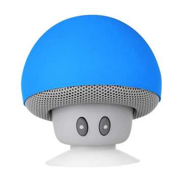 Support Ă  ventouse Bluetooth pour haut-parleur champignon champignon - Bleu Support Ă  ventouse Bluetooth pour haut-parleur champignon champignon - Bleu