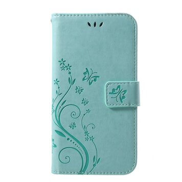 Vlinder Wallet Étui en simili cuir compatible avec iPhone XR TPU Case - Cyan Vlinder Wallet Étui en simili cuir compatible avec iPhone XR TPU Case - Cyan