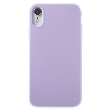 Coque en TPU souple et brillante compatible avec iPhone XR - Coque Violette Coque en TPU souple et brillante compatible avec iPhone XR - Coque Violette
