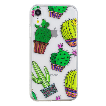Coque en TPU Cactus la coque compatible avec iPhone XR