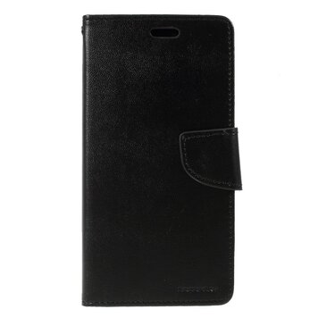 Étui portefeuille en simili cuir Mercury Goospery compatible avec iPhone XR - Noir Étui portefeuille en simili cuir Mercury Goospery compatible avec iPhone XR - Noir
