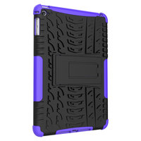 Coque iPad mini 4 5 en plastique TPU pour poignée de couverture de profil de bande - Violet