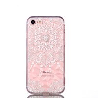 Coque iPhone 7 8 SE 2020 SE 2022 Mandala TPU Transparent - Transparente