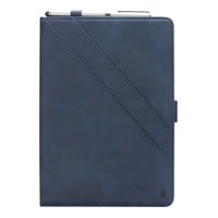 Étui en cuir iPad Pro 12,9 pouces 2018 avec étui portefeuille portefeuille - bleu