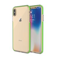 Coque de protection colorée pour iPhone XS Max Coque TPE TPU - Vert