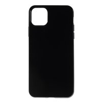 Étui TPU simple de protection arrière pour iPhone 11 - Noir