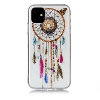 Dreamcatcher Mandala Web Beads Color Spiritual Case Case TPU iPhone 11 - Transparent