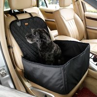 Housse de siège de chien pour chien panier de siège pour animaux étanche - Noir