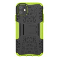 Étui hybride standard antichoc pour iPhone 11 - Vert Noir