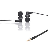 Qualité sonore Awei écouteurs intra-auriculaires noir écouteurs micro
