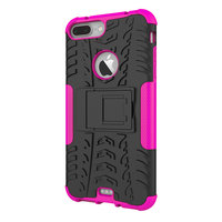 Coque de protection antichoc iPhone 7 Plus 8 Plus - Or rosé doré