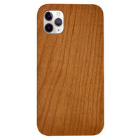 Coque iPhone 11 Pro en bois de cerisier - Bois véritable Nature