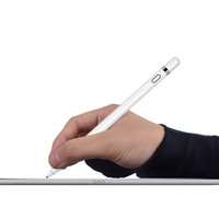 Étui à gants anti-toucher Apple Pencil Samsung Stylus - Noir Main droite