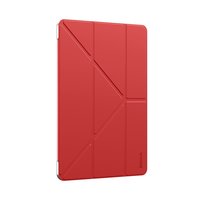 Coque iPad 10.2 pouces Baseus Jane Hybrid Tri-Fold - Rouge