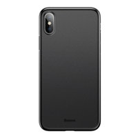 Coque iPhone X XS Baseus Wing Ultra Fine Légère - Noire