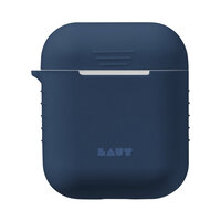 Coque AirPods Laut POD Slim Silicone - Protection Bleue