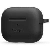 Étui en silicone Spigen AirPods Pro - Mousqueton noir