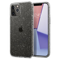 Coque Spigen Liquid Crystal Air Cushion Technology pour iPhone 12 Pro Max - paillettes transparentes