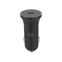 XQISIT Cigarette Plug Car Charger 1 USB Type - C port 18W PD - Noir