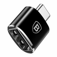 Adaptateur convertisseur Baseus USB-A vers USB-C - Noir