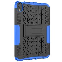 Shockproof TPU avec coque robuste pour iPad mini 6 - bleu et noir