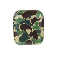 Étui à imprimé Army Army pour AirPods 1 et 2 - vert