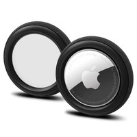 Étui en silicone Spigen Fit pour Apple AirTag - Noir