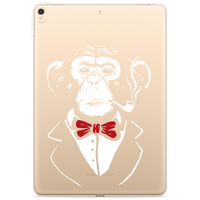 Just in Case Slim TPU un singe avec une coque pour iPad 10.2 (2019 2020 2021) - transparent