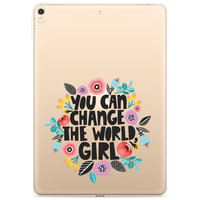 Just in Case Slim TPU Girl pour iPad 10.2 (2019 2020 2021)